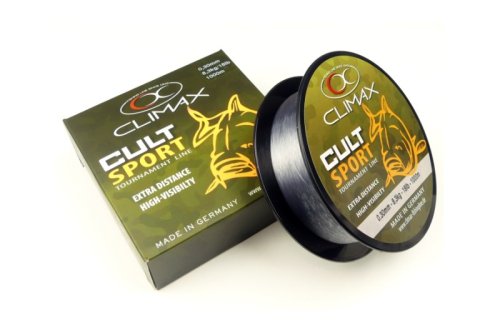 Climax CULT Carp Sport Mono šedý 1000m 0,25/ 5,8kg