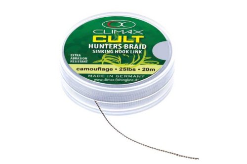 CLIMAX HUNTERS BRAID 20m sinking GRAVEL 30lbs