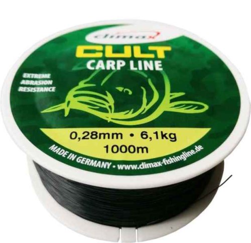 Climax silon Cult Carp line - černý 1000m 0,34mm
