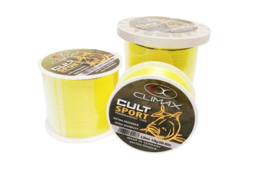 CLIMAX silon CULT SPORT 600m Fluo-žlutá 0,34mm