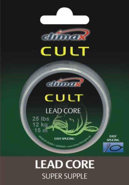 Climax šňůra 10m - LEAD Core-WEED 0,25mm/12,4kg/25lbs