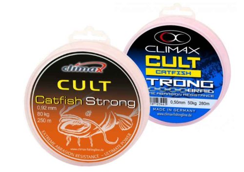CLIMAX šňůra 280m - CULT Catfish Strong -0,60mm/60kg