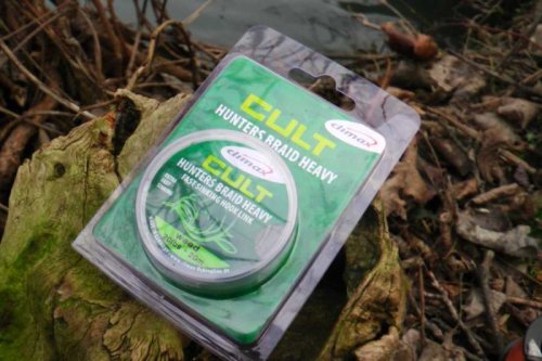 CLIMAX šňůra-HUNTERS BRAID HEAVY-Weed-30lb/14,5kg/20m