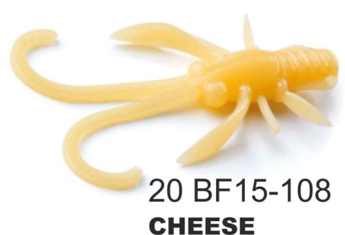 Dipované umělé nástrahy BAFFI Fly 38mm / 10ks Cheese