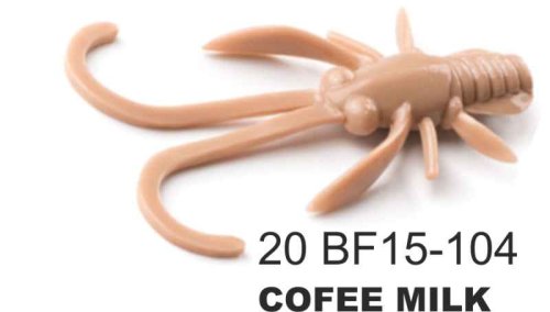 Dipované umělé nástrahy BAFFI Fly 38mm / 10ks Coffee Milk