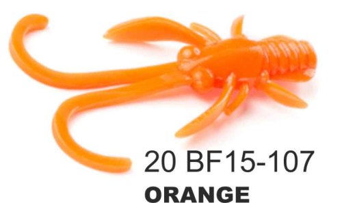 Dipované umělé nástrahy BAFFI Fly 38mm / 10ks Hot Orange