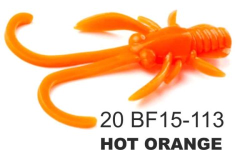 Dipované umělé nástrahy BAFFI Fly 38mm / 10ks Hot Orange
