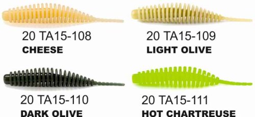 Dipované umělé nástrahy Tanta 38mm / 10ks Hot Chartreuse