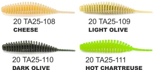 Dipované umělé nástrahy Tanta 63mm / 8ks Cheese