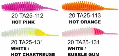 Dipované umělé nástrahy Tanta 63mm / 8ks Hot Pink