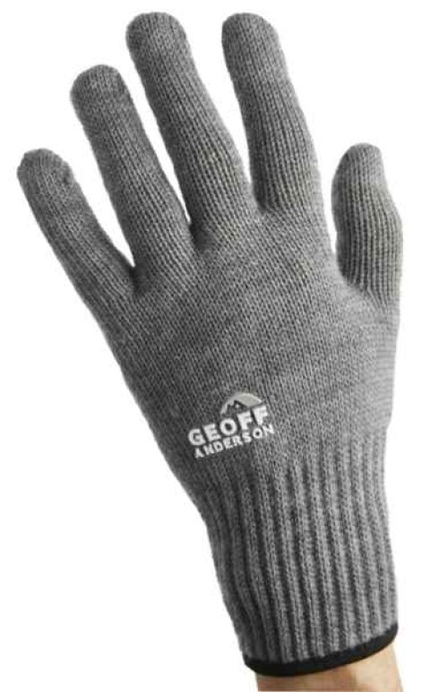 Geoff Anderson rukavice Corespun merino šedé