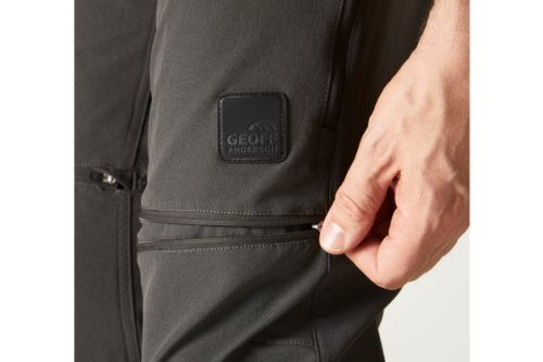 Kalhoty a šortky Geoff Anderson ZipZone II - černé XXL