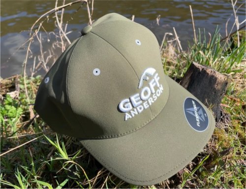 Kšiltovka Geoff Anderson Flexfit Delta zelená 3D logo L/XL