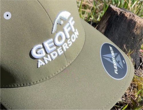 Kšiltovka Geoff Anderson Flexfit Delta zelená 3D logo L/XL