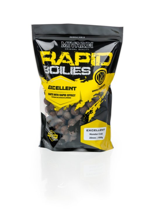 Rapid Boilies Excellent - Monster Crab (250g | 20mm)