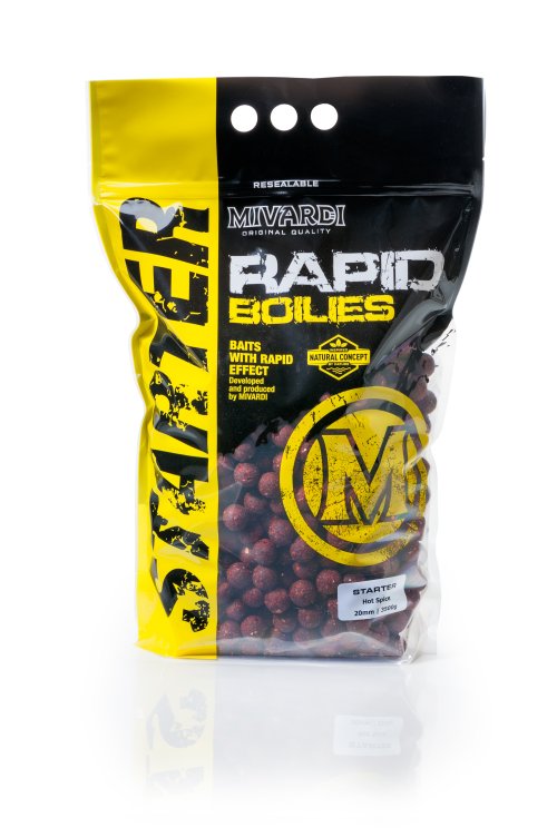Rapid Boilies Starter - Hot Spice (3500g | 20mm)