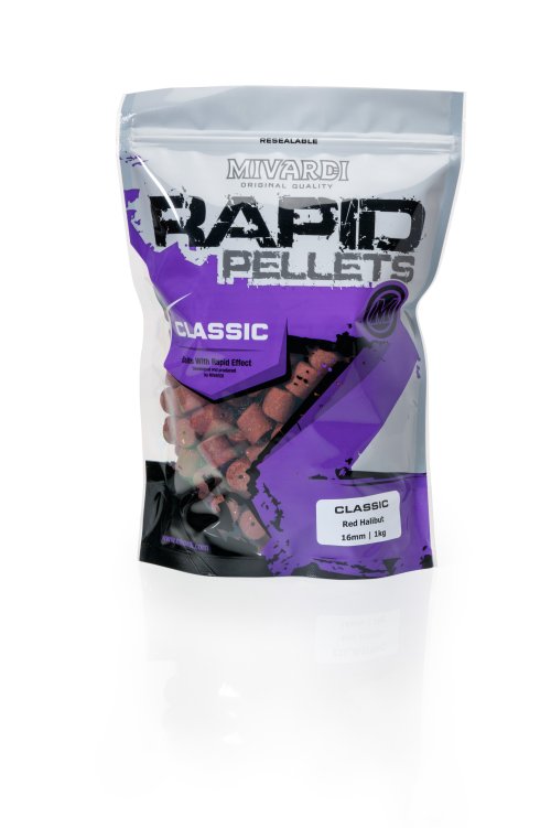 Rapid pelety - Classic Red Halibut (1kg | 16mm)