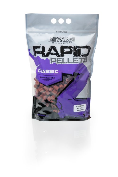 Rapid pelety - Classic Red Halibut (2,5kg | 16mm)
