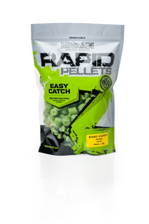 Rapid pellets Easy Catch - Česnek (1kg | 12mm)