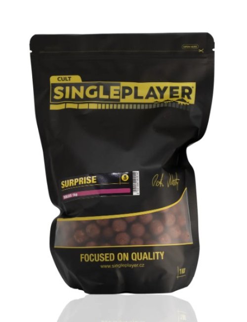 SINGLEPLAYER Boilies SURPRISE 1kg 16mm