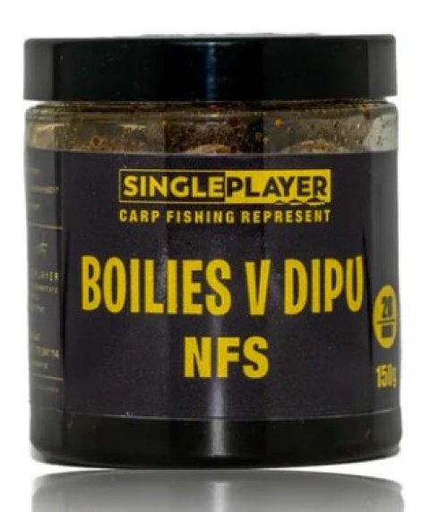 SINGLEPLAYER Boilies v dipu NFS 150g 20mm