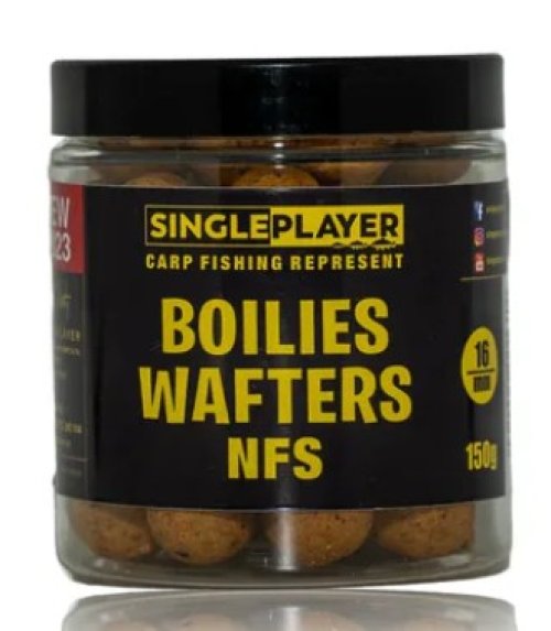 SINGLEPLAYER Boilies Wafters NFS 150g 16mm