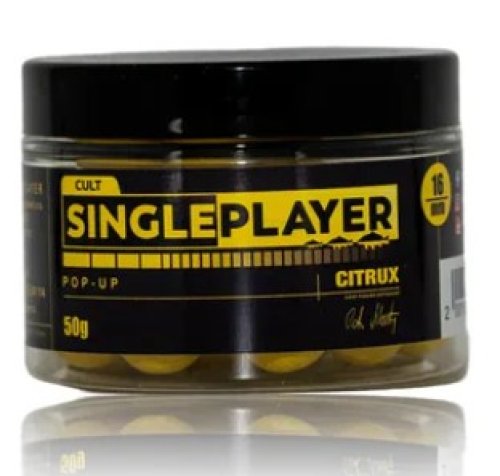 SINGLEPLAYER Pop-up Boilie Citrux 50g 16mm