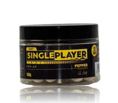 SINGLEPLAYER Pop-up Boilie Pepper 50g 12mm