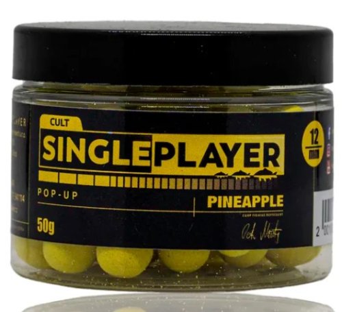 SINGLEPLAYER Pop-up Boilie Pineapple 50g 12mm