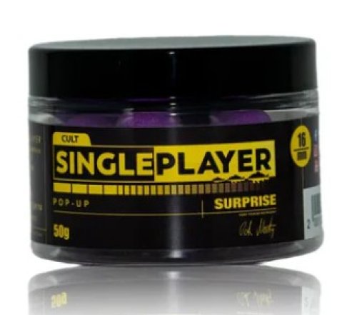SINGLEPLAYER Pop-up Boilie SURPRISE 50g 16mm