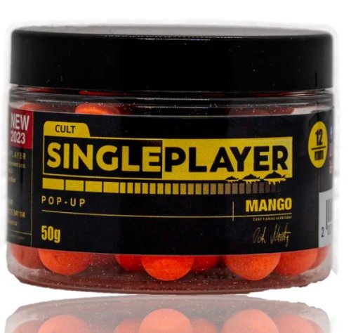 SINGLEPLAYER Pop-up Boilies Mango 50g 12 mm