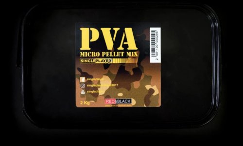 SINGLEPLAYER PVA Micro Pellet Mix red&black 2kg
