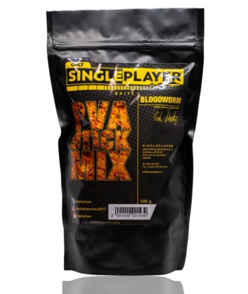 SINGLEPLAYER PVA STICK mix Bloodworm 500g