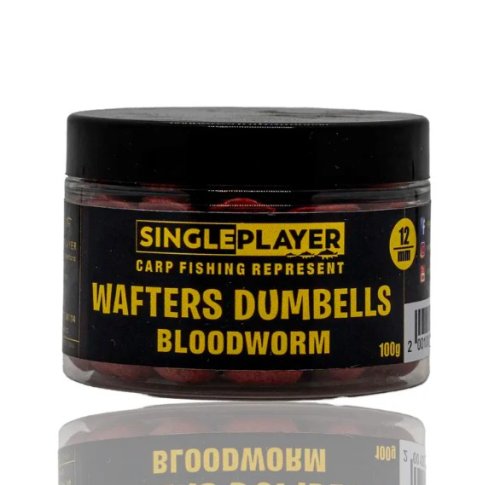SINGLEPLAYER Wafters Dumbells Bloodworm 12mm 100g