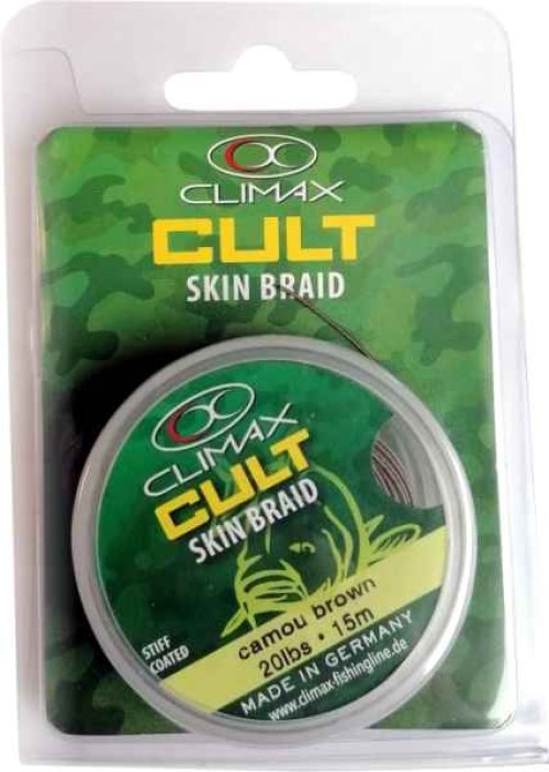 šňůra 15m-SKIN Braid-Camou Green-30lbs/14,5kg/15m