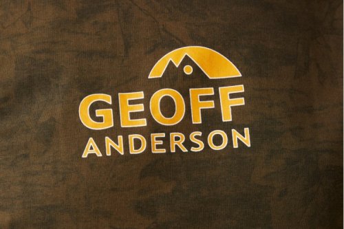 Trčko Geoff Anderson Organic Tee leaf oranž logo L