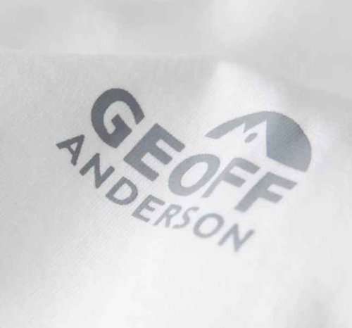 Tričko Geoff Anderson Organic Tee bílé XXXL