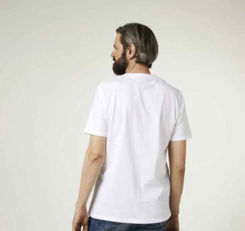Tričko Geoff Anderson Organic Tee bílé XXXL