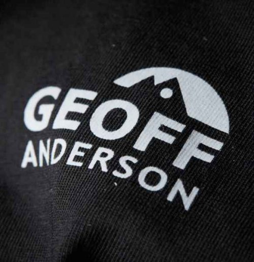 Tričko Geoff Anderson Organic Tee černé M