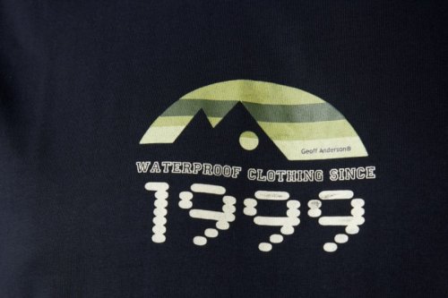Tričko Geoff Anderson Organic Tee retro 1999 black L