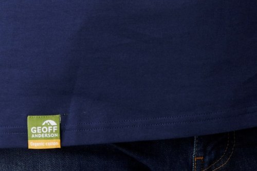 Tričko Geoff Anderson Organic Tee retro 1999 blue L