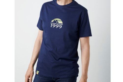 Tričko Geoff Anderson Organic Tee retro 1999 blue M