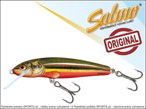 Wobler Minnow M5F barva RBD