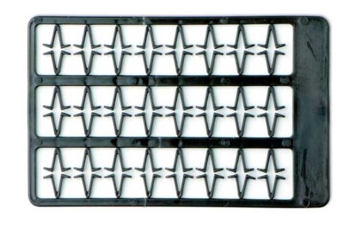 Zarážky na boilies V střední (hnědé - 2x48ks)