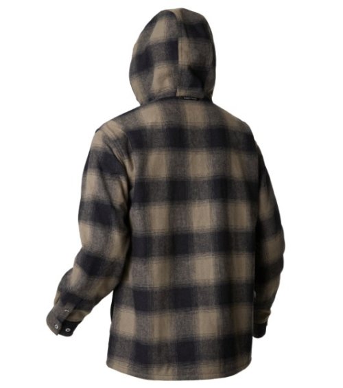 Zateplená bunda Ezmar2+ s kapucí, dlouhý rukáv zelená vel.M