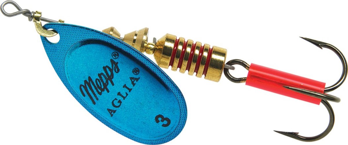  Rotační třpytka MEPPS Aglia Platium modrá 3/6,5g