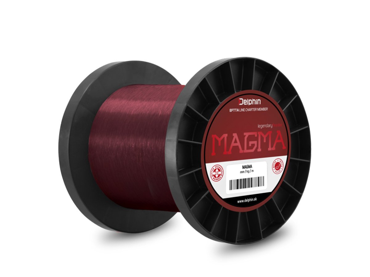 Monofil Delphin MAGMA / bordový 5
