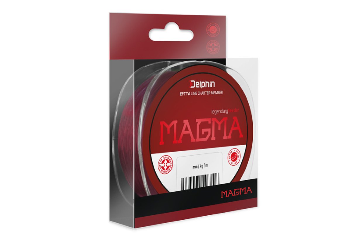 Monofil Delphin MAGMA / bordový 4