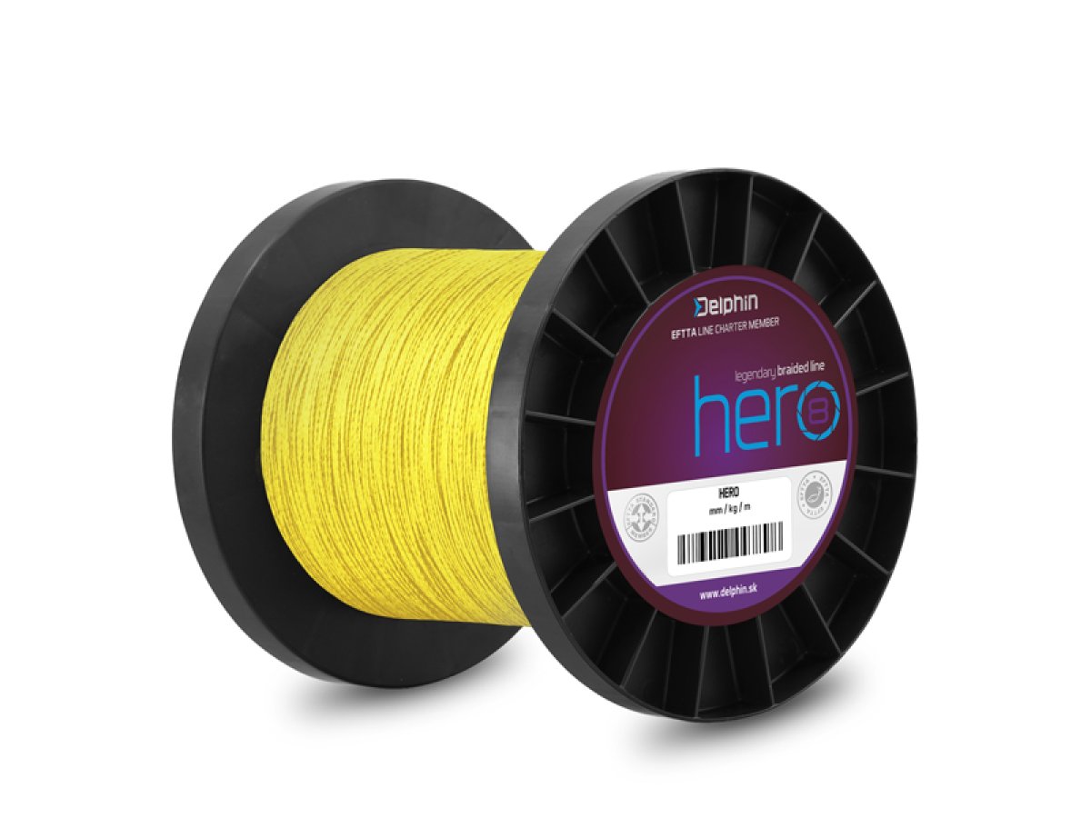 Delphin HERO 8 / fluo žlutá 23