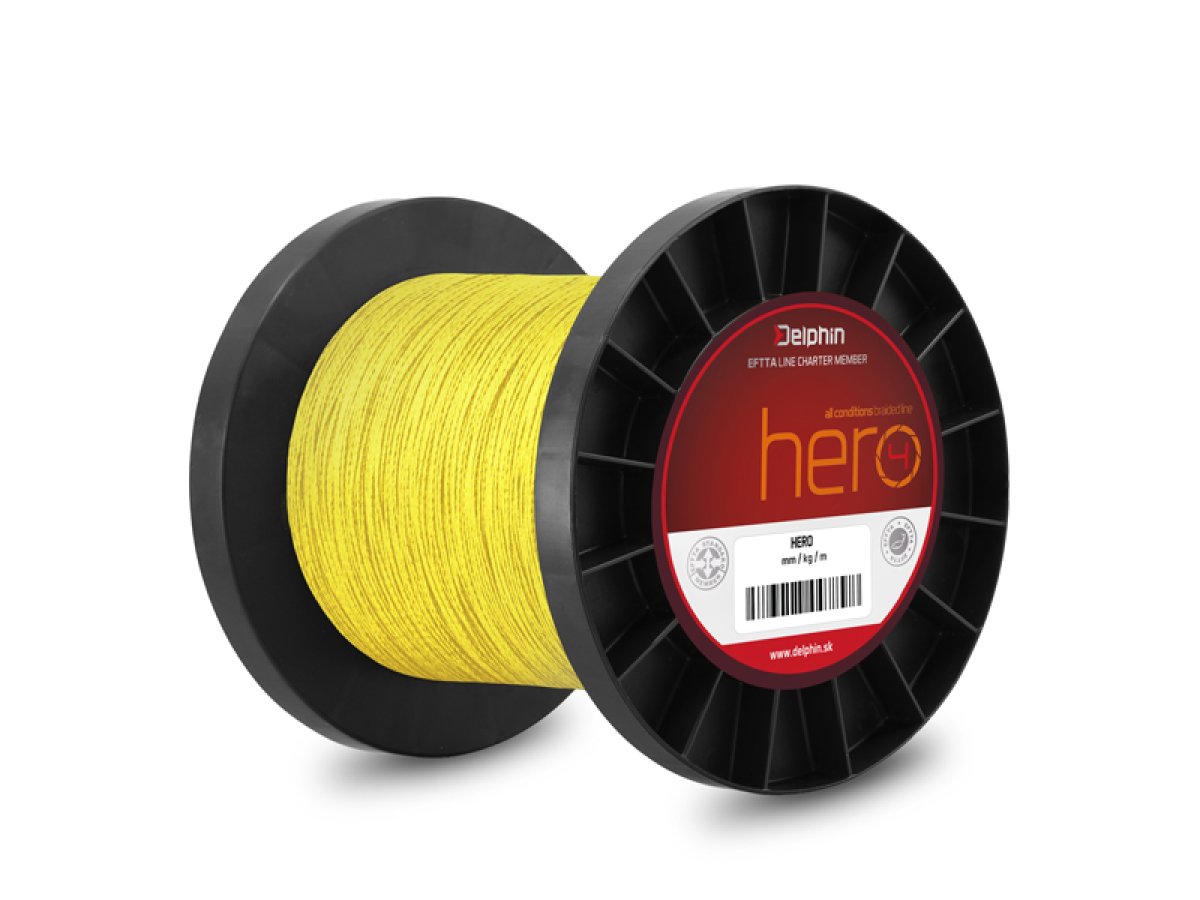 Delphin HERO 4 / fluo žlutá 25
